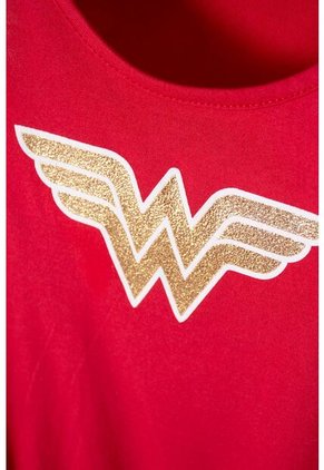 Vestido De Wonder Woman Con Capa De Estrellas Removible Para Niña 8