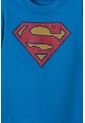Camiseta De Superman Manga Corta Azul Rey Para Niño 2T A 5T 2T de DC COMICS