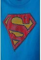 Camiseta De Superman Manga Corta Azul Rey Para Niño 2T A 5T 2T de DC COMICS