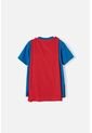 Camiseta De Superman Manga Corta Con Capa Removible Para Niño 4 de DC COMICS