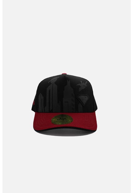 Gorras Curva De Superman Negra Género Neutro U