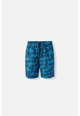 Pantaloneta De Baño De Batman Azul Para Hombre M DC COMICS