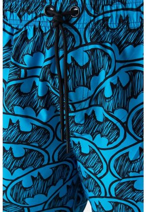 Pantaloneta De Baño De Batman Azul Para Hombre L