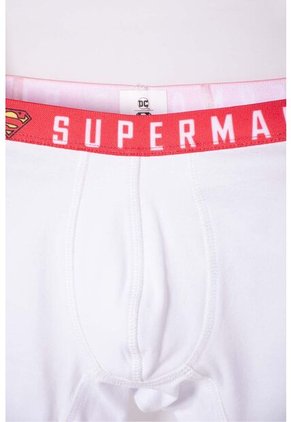 Pack X2 Boxer De Superman Azul, Blanco Y Rojo Estampados Para Niño 10