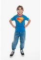 Camiseta De Superman Con Capa Azul Y Rojo Para Niño 10 de DC COMICS