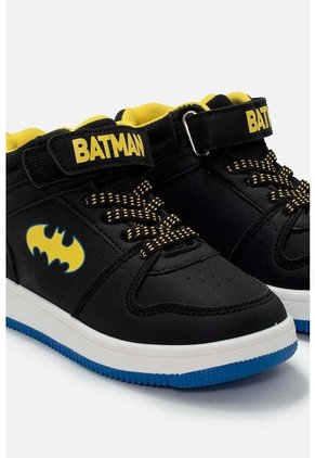 Tenis De Batman Negros Y Amarillo Para Niño 28