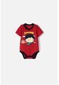 Body De Superman Manga Corta Rojo Para Bebé Niño 6-9 de DC COMICS