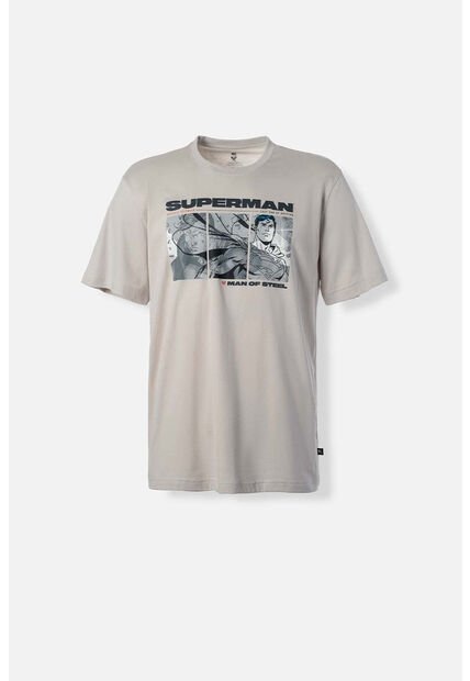 Camiseta De Superman Regular Fit Para Hombre S