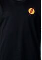 Camiseta De Flash Negra Manga Corta Para Hombre XL de DC COMICS