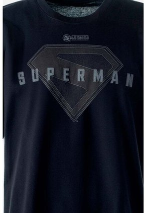 Camiseta De Superman Regular Fit Para Hombre L