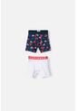 Pack X2 Boxer De Superman Azul Y Blanco Para Niño 2T A 5T 4T de DC COMICS