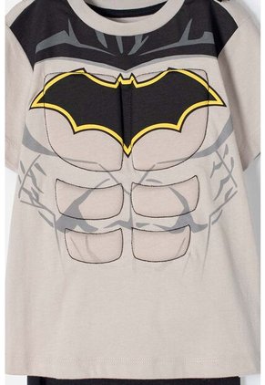 Camiseta De Batman Con Capa Multicolor Para 2T A 5T 5T
