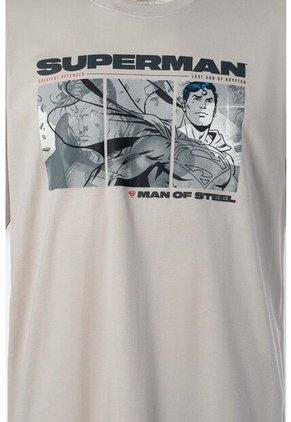 Camiseta De Superman Regular Fit Para Hombre M