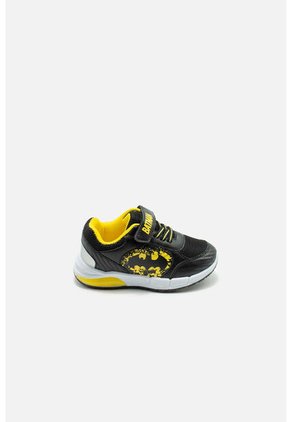 Tenis Con Luces De Batman Negros Y Amarillos Para Niño 29