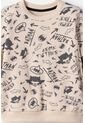 Conjunto De Batman Pantalón Largo Marfil Y Negro Para Niño 2T A 6T 4T de DC COMICS