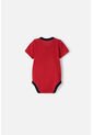 Body De Superman Manga Corta Rojo Para Bebé Niño 18-24 de DC COMICS