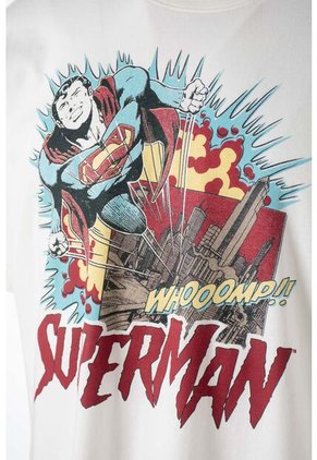 Pijama De Superman Gris Y Rojo Con Bermuda Para Hombre