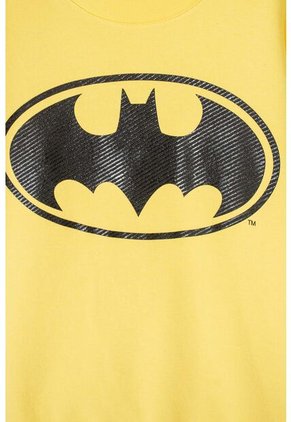 Buzo De Batman Cerrado Amarillo Para Niño 10