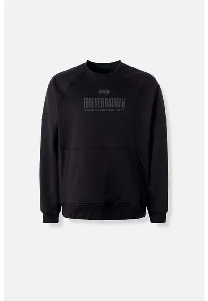 Buzo De Batman Relax Fit Para Hombre S