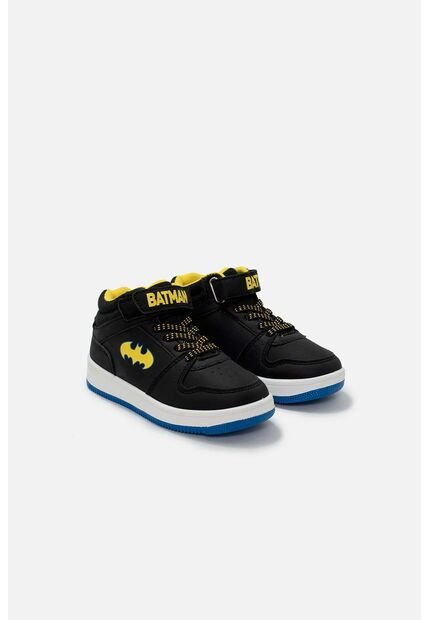 Tenis De Batman Negros Y Amarillo Para Niño 33