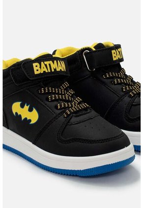 Tenis De Batman Negros Y Amarillo Para Niño 33