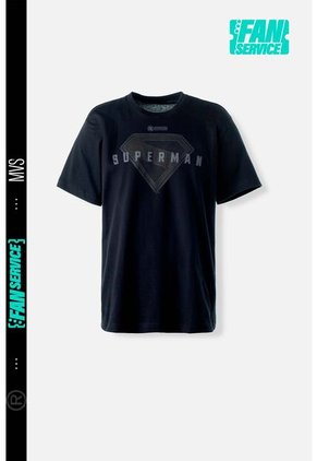 Camiseta De Superman Regular Fit Para Hombre S