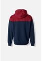 Buzo De Superman Azul Y Rojo Con Capucha Para Hombre M de DC COMICS