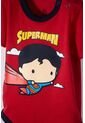 Body De Superman Manga Corta Rojo Para Bebé Niño 9-12 de DC COMICS