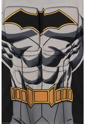 Camiseta De Batman Manga Corta Gris Para Niño 2T A 5T 5T