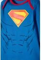 Pijama De Superman Con Patalón Largo Azul Para Bebé Niño 9-12 de DC COMICS
