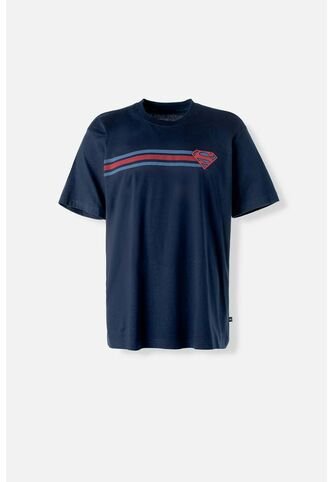 Camiseta De Superman Regular Fit Para Hombre M DC COMICS
