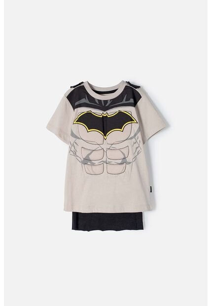 Camiseta De Batman Con Capa Multicolor Para 2T A 5T 3T