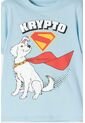 Camiseta De Superman Azul Estampada En Frente Para Niño 2T A 5T 2T de DC COMICS