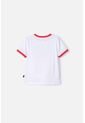 Camiseta Se Superman Blanca Y Roja Manga Corta Para Niño 2T A 5T 5T de DC COMICS
