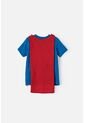 Camiseta De Superman Con Capa Removible Para Niño De 2T A 5T 2T de DC COMICS