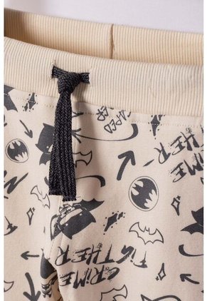 Conjunto De Batman Pantalón Largo Marfil Y Negro Para Niño 2T A 6T 4T