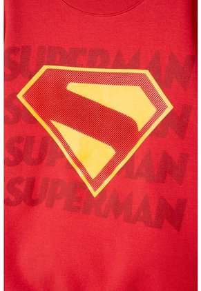 Buzo De Superman Rojo Cerrado Para Niño 8