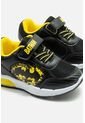 Tenis Con Luces De Batman Negros Y Amarillos Para Niño 31 de DC COMICS