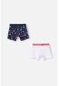 Pack X2 Boxer De Superman Azul, Blanco Y Rojo Estampados Para Niño 4 de DC COMICS