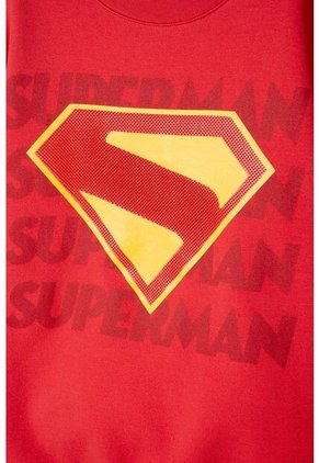 Buzo De Superman Rojo Cerrado Para Niño 10