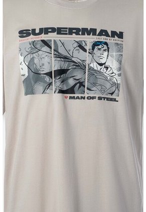 Camiseta De Superman Regular Fit Para Hombre XS
