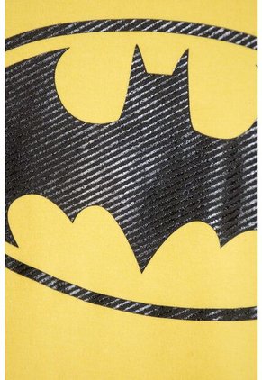 Buzo De Batman Cerrado Amarillo Para Niño 8
