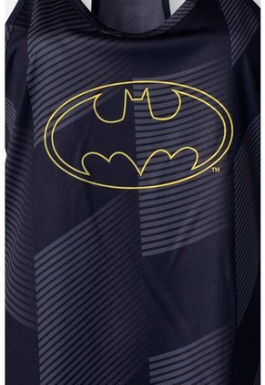 Camiseta De Batman Negra Manga Sisa Para Mujer L