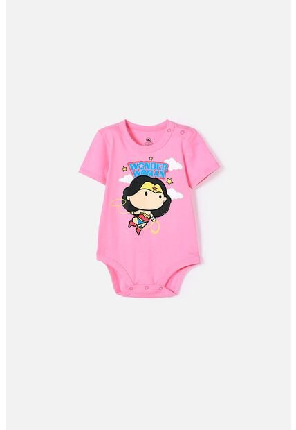 Body Wonder Woman Rosado Para Niña 12-18