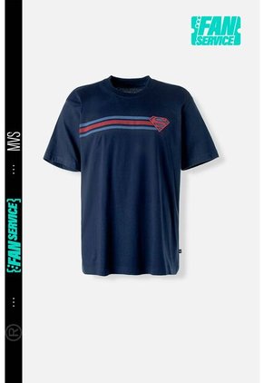 Camiseta De Superman Regular Fit Para Hombre S