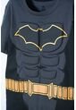 Camiseta De Batman Con Capa Gris Y Negro Para Niño. 8 de DC COMICS