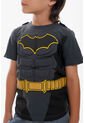 Camiseta De Batman Con Capa Gris Y Negro Para Niño. 8 de DC COMICS
