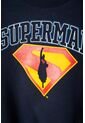 Buzo De Superman Azul Oscuro Estampado En Frente Para Niño 2T A 5T 4T de DC COMICS