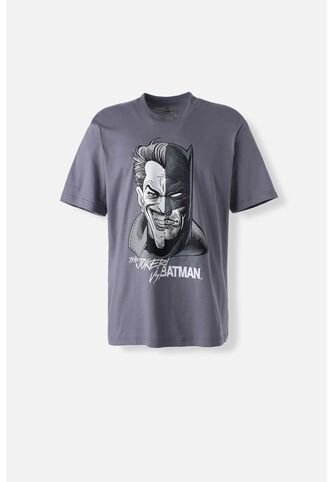 Camiseta De El Joker Regular Fit Para Hombre M DC COMICS