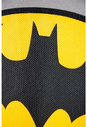 Camiseta De Batman Manga Corta Gris Para Niño 14